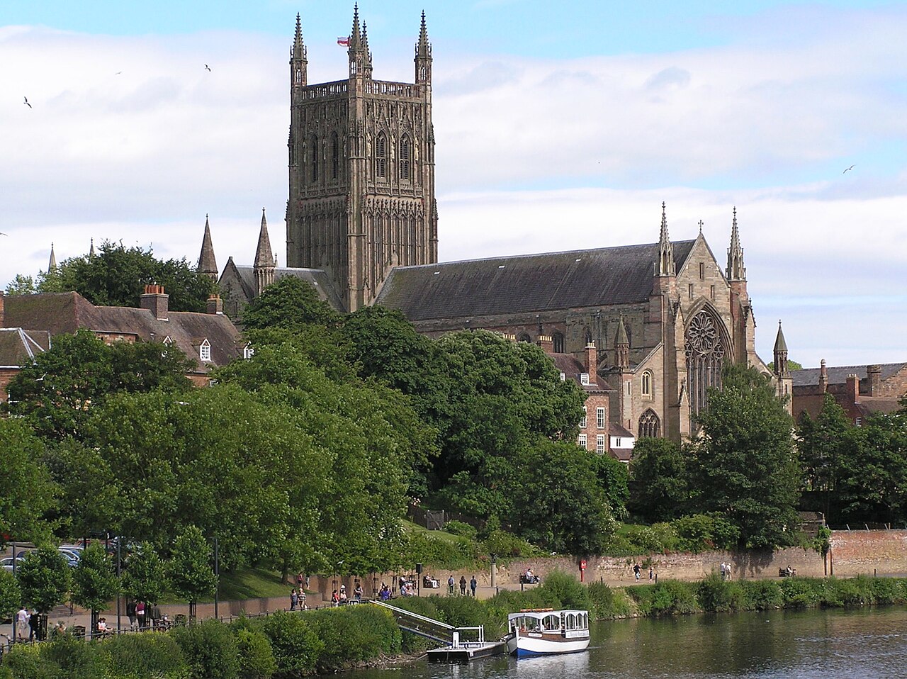 Cathedral and River Severn, Worcester