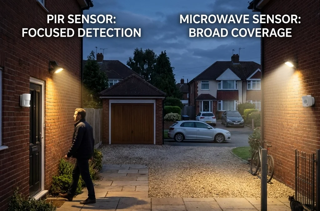 PIR vs Microwave Sensors: Which Is Better For Your Home Security Lighting?